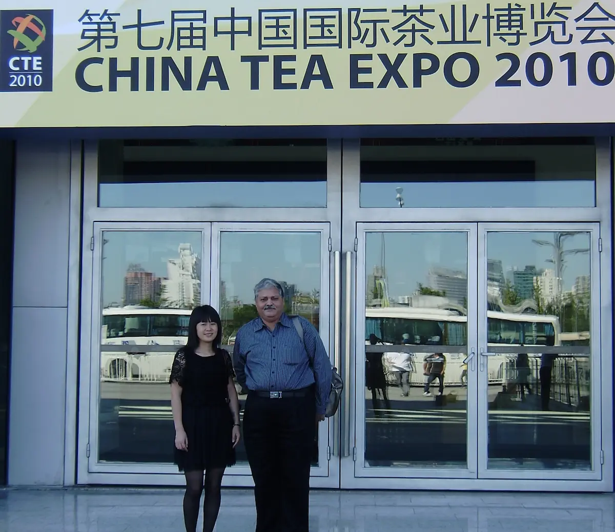 Sun Time Tea booth at China Tea Expo